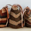 Tote de Sisal Artesanal en Marrón con Detalles de Algodón