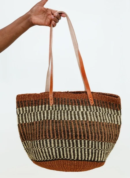 Tote de Sisal Marrón